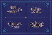 Royal Chrisnight a Vintage Font, a Serif Font by Skillyas_Studio (Thumbnail 2 of 9)