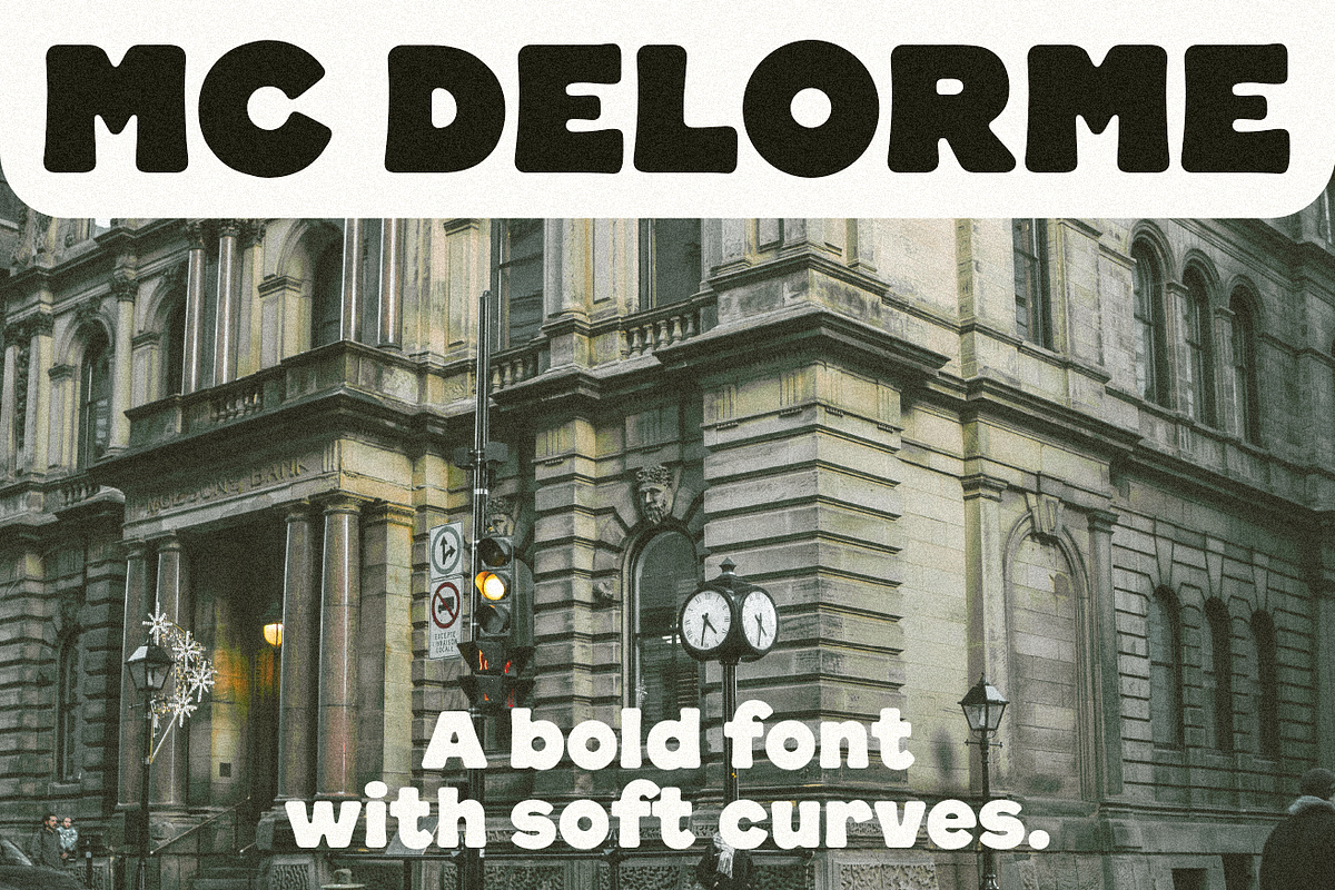 MC Delorme, a Sans Serif Font by McLetters (Photo 1 of 9)