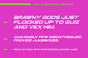 Kindex, a Sans Serif Font by Sentavio (Thumbnail 7 of 8)