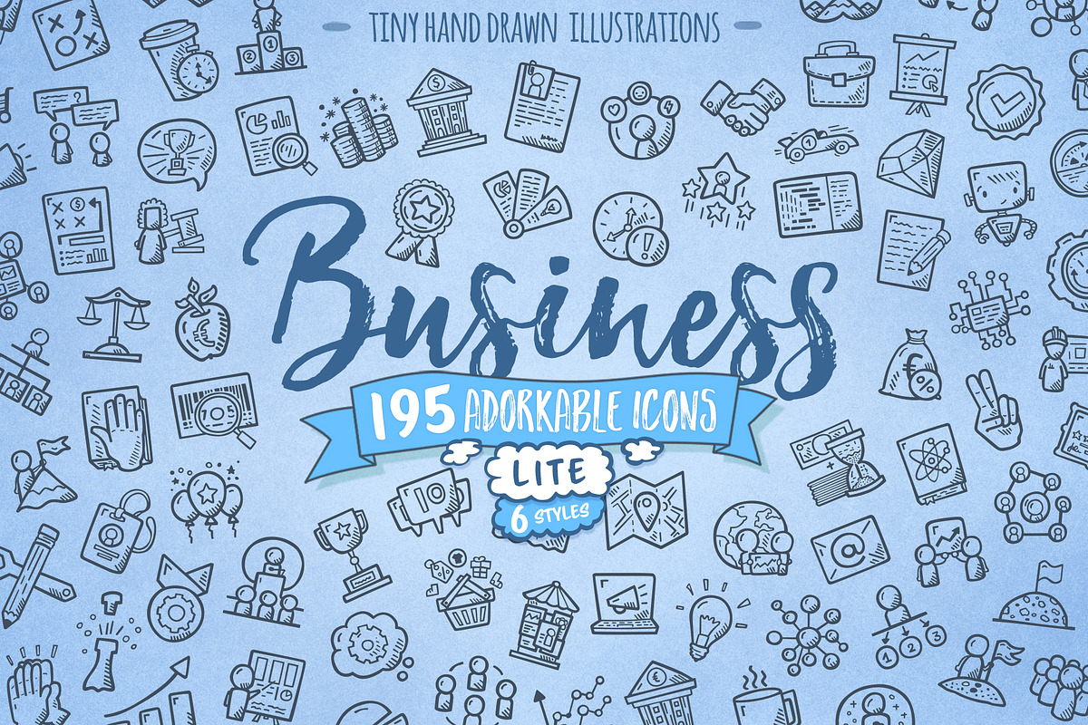 Business Icons - LITE, an Icon by Good Stuff No Nonsense (Photo 1 of 12)