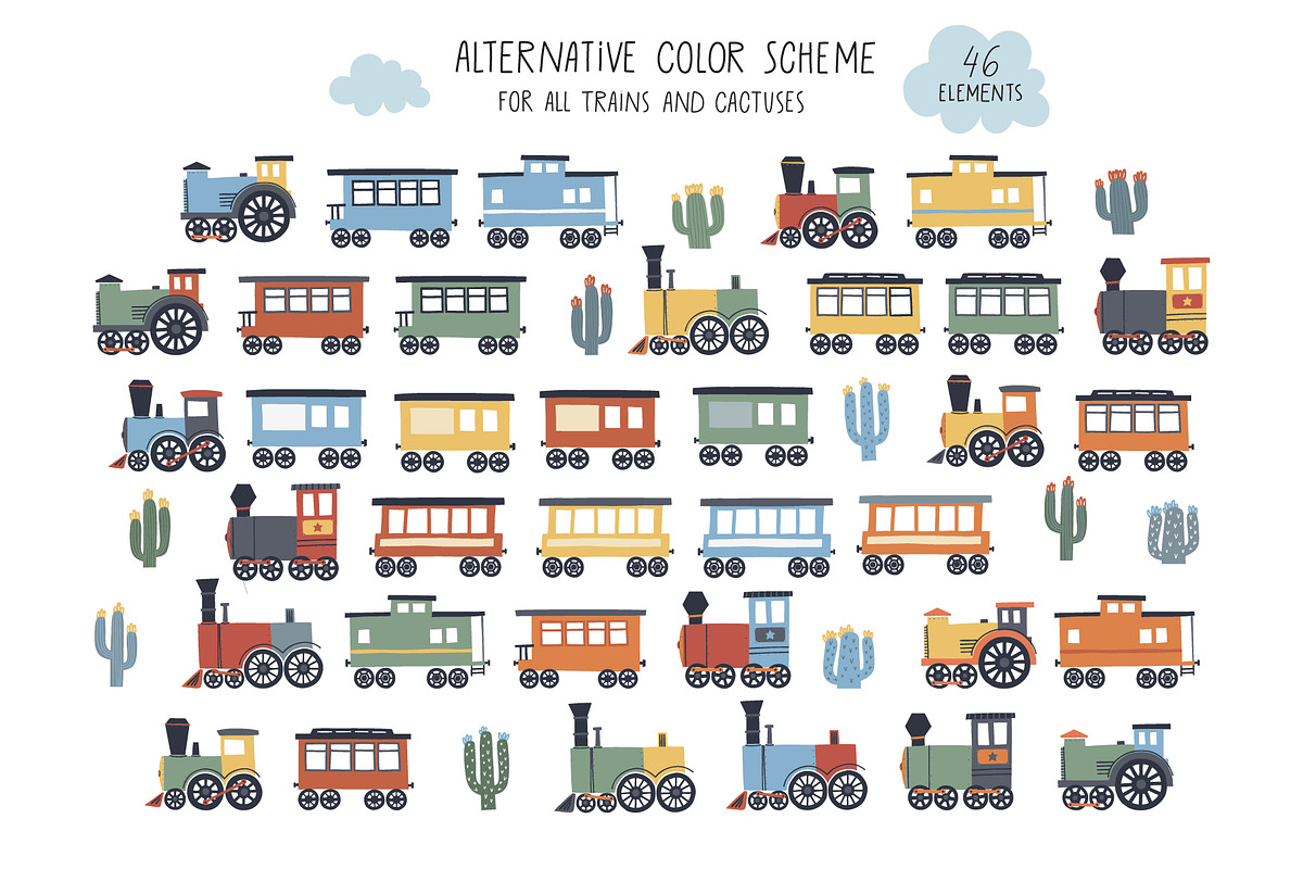Train Adventures, an Illustration by Funny Bug (Photo 3 of 13)