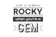 Vector Vintage Typographic Quotes., a Decorative Illustration by Gomolach (Thumbnail 5 of 11)