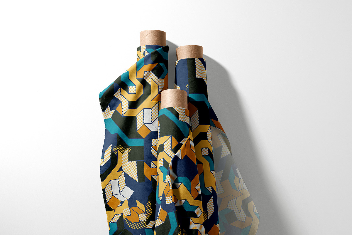 Abstract Geometric Wallpaper, a Pattern Graphic by StudioGlouna (Photo 3 of 5)