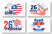 10 Liberia Independence Day Vector, a Seasonal Illustration by denayunebgt (Thumbnail 3 of 4)