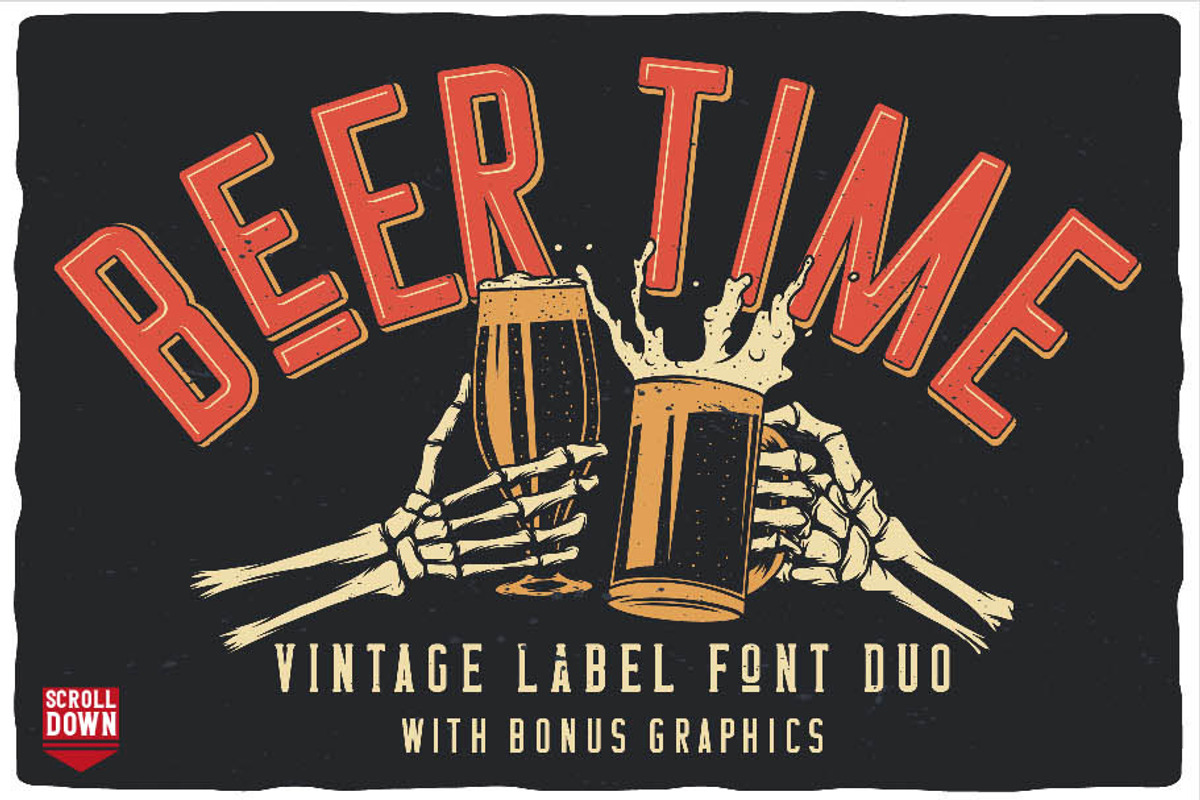 16 Font Families Bundle, a Script Font by VozzyStock (Photo 5 of 17)