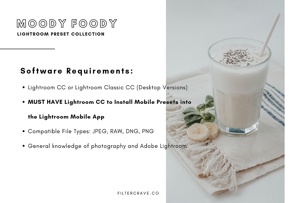 Moody Foody Lightroom Presets, an Action Add-On by Filtercrave (Photo 5 of 9)