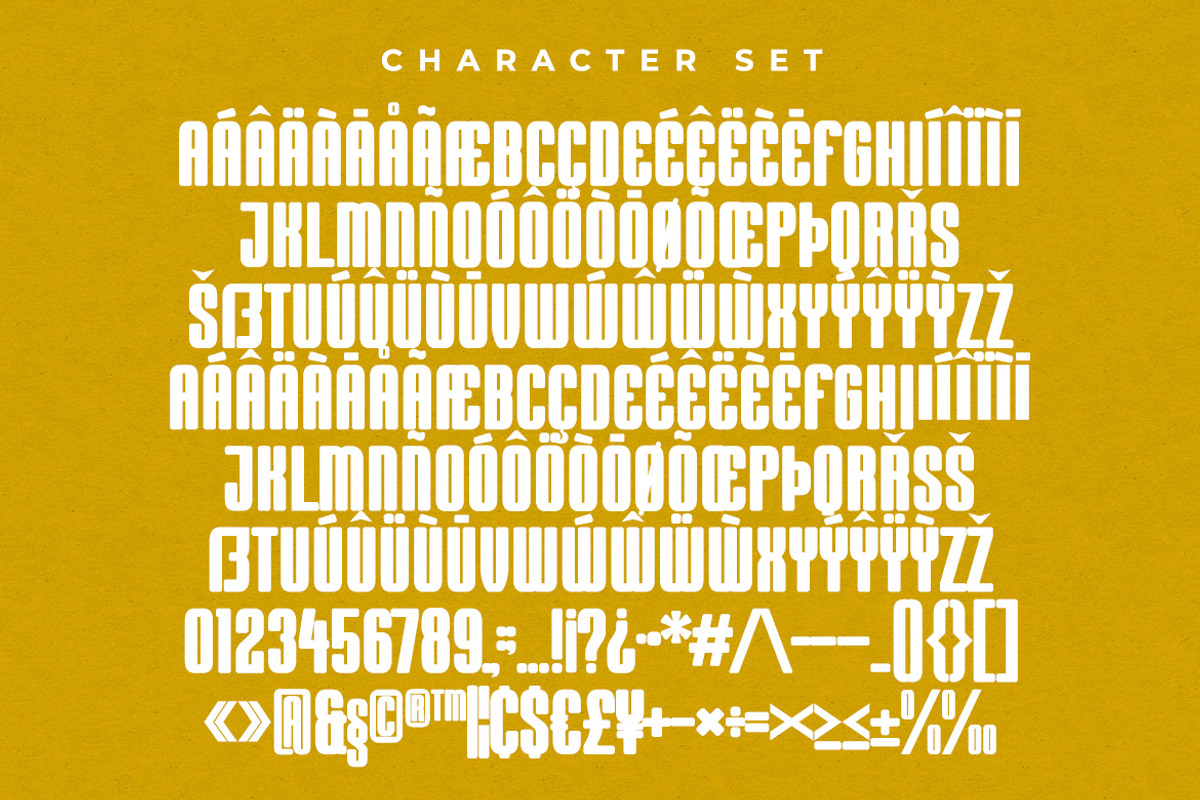 Nicha - Condensed Sans, a Sans Serif Font by Almeera Std (Photo 5 of 6)