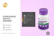 Supplement Bottle Mockup – 04 PSD, a Packaging Mockup by Adstart (Thumbnail 4 of 5)