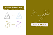 Farming & Agriculture Icons, an Outline Icon by Caroline Mackay (Thumbnail 6 of 10)