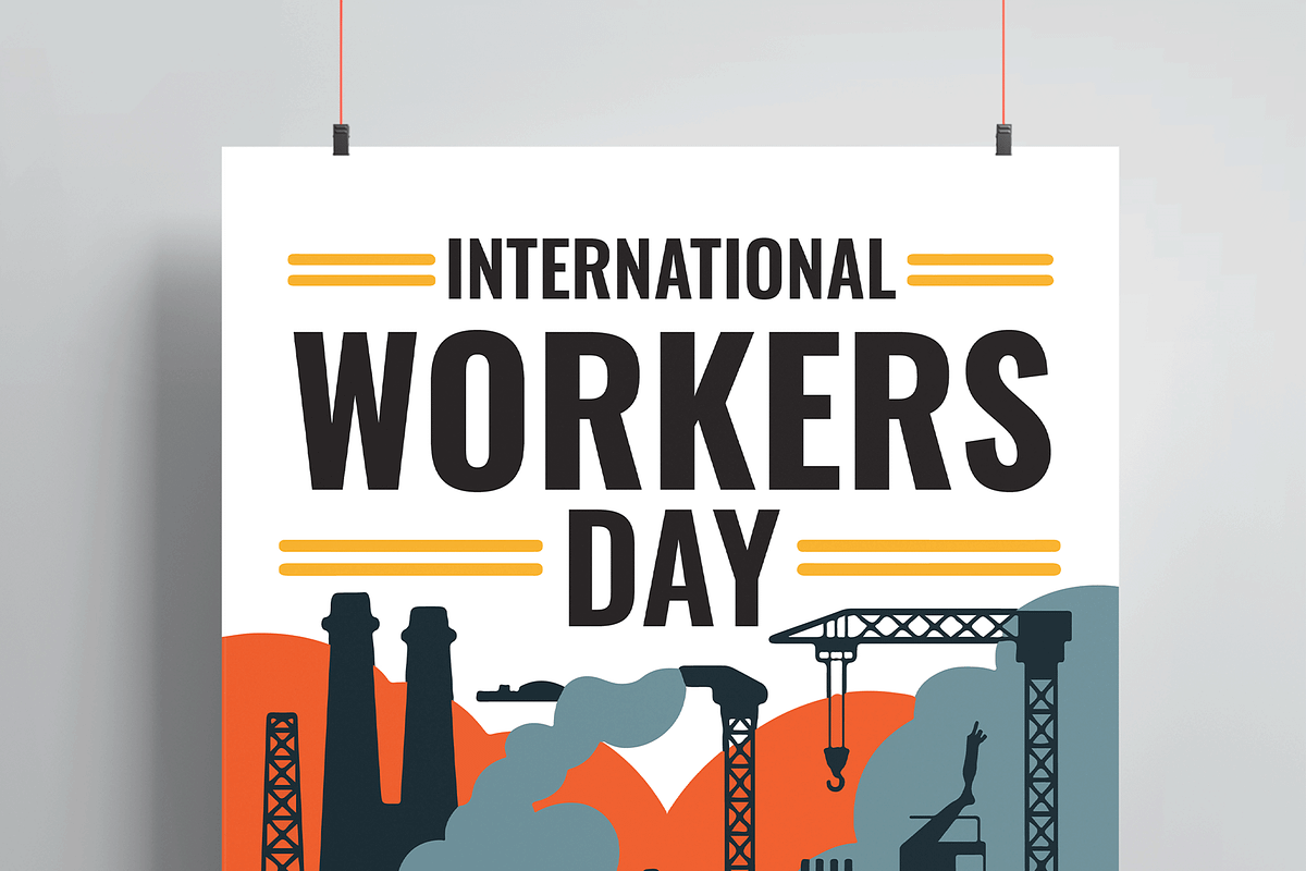 Labour Day Flyer Template, a Flyer Template by MightyDesign (Photo 2 of 8)