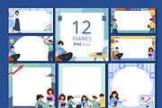 Co-Working Connections – Hand-drawn, a Work Illustration by CreativeValuation (Thumbnail 4 of 10)