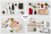 Restaurant / Food - Branding Mock-Up, a Product Mockup by forgraphic™ (Thumbnail 3 of 4)