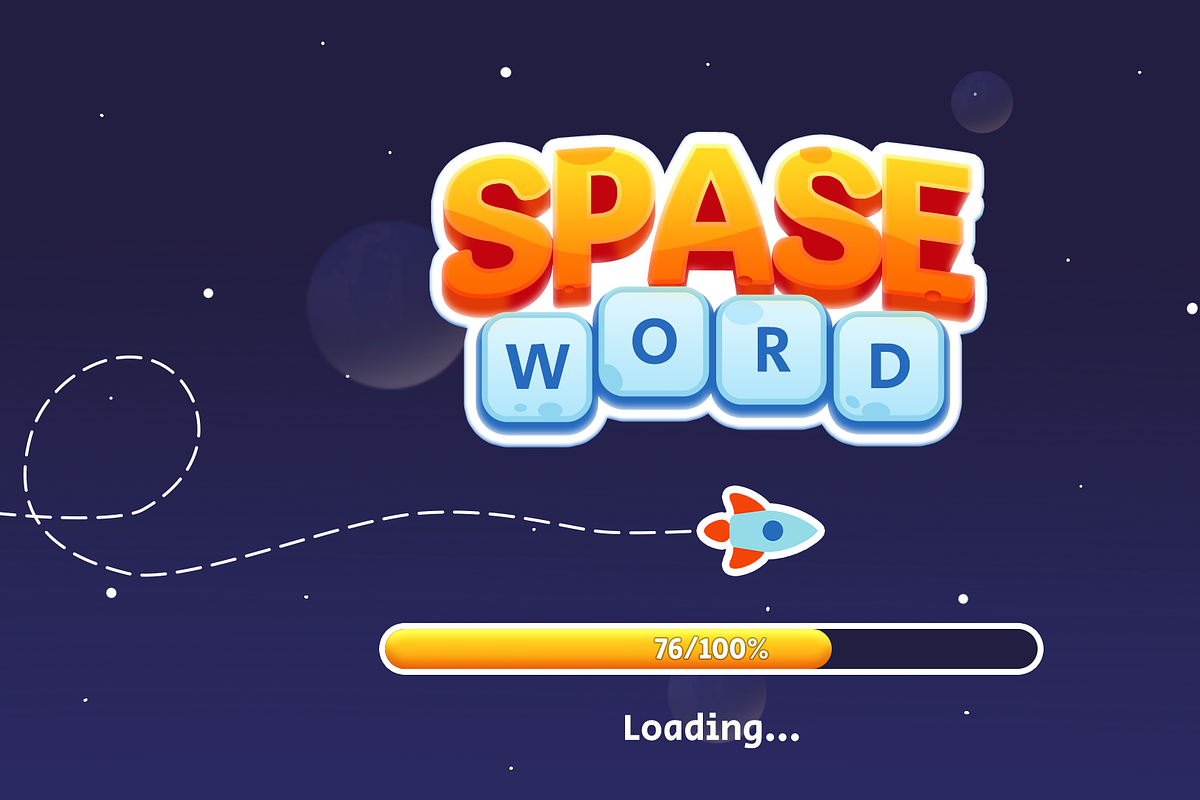 Space Word, Game UI, Mobile Casual, an Object Graphic by KartInnka (Photo 1 of 19)