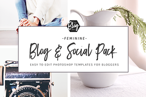 Blog Post + Social Media Templates