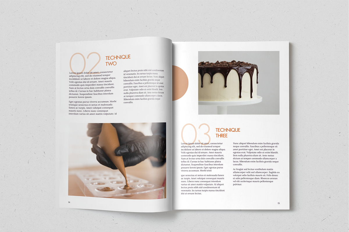 Chocolatier Recipe Book, a Print Template by SonaGeciova (Photo 9 of 25)