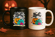 Retro Halloween, Hand-draw PNG, an Object Graphic by GlitterCraft (Thumbnail 4 of 101)