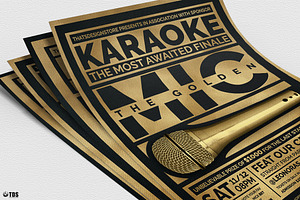 Karaoke Flyer Template V5