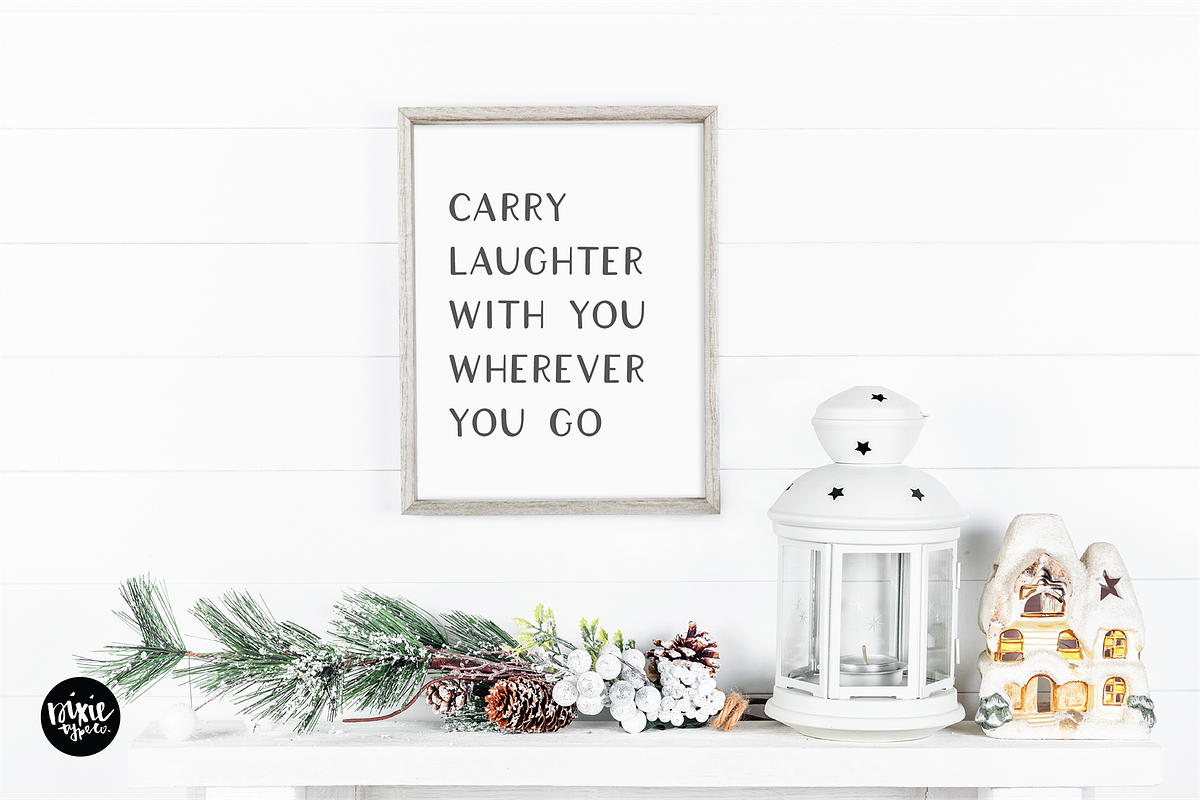 HOMESTEAD Sans Serif Farmhouse Font preview 4