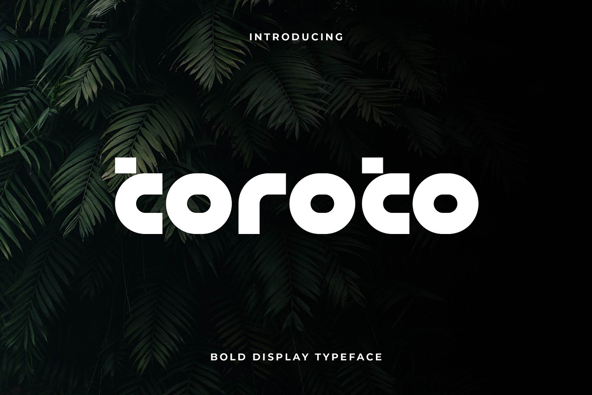 Toroto Bold Round Logo Font, a Sans Serif Font by Artiveko (Photo 1 of 8)