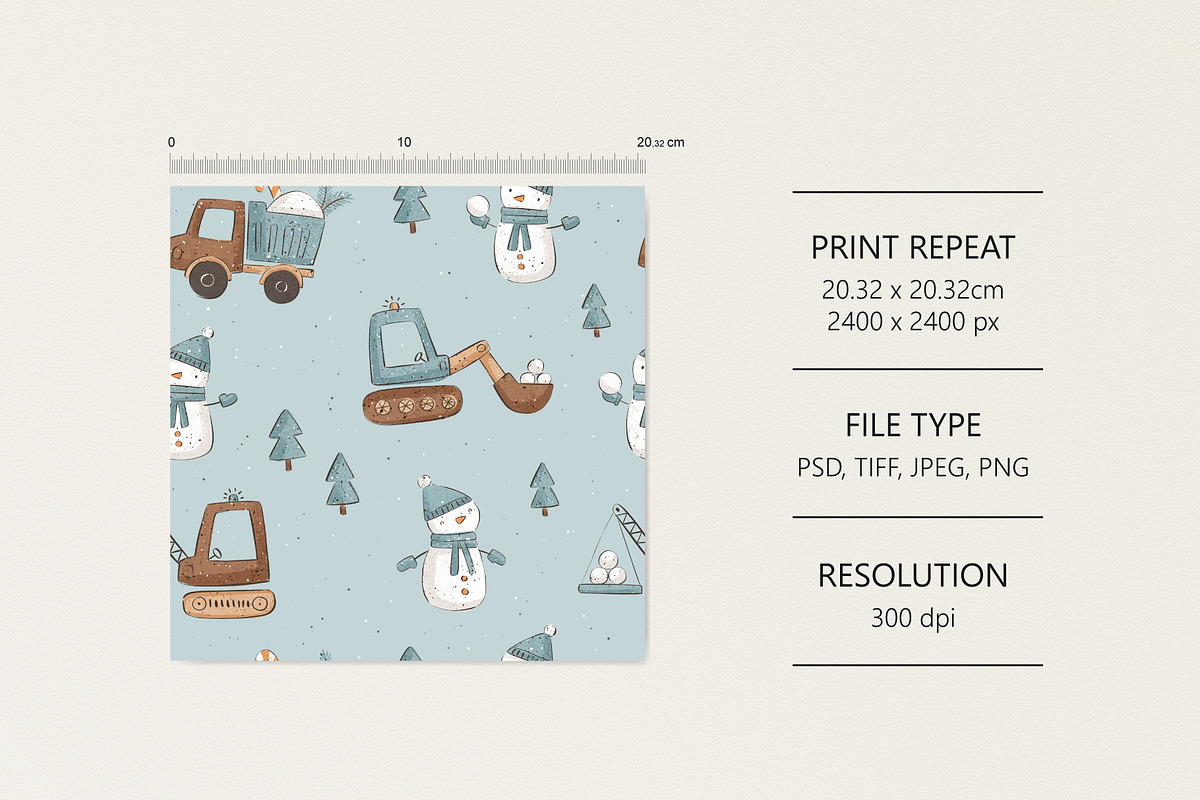 Winter construction, a Pattern Graphic by Olena Kuznietsova (Photo 4 of 9)