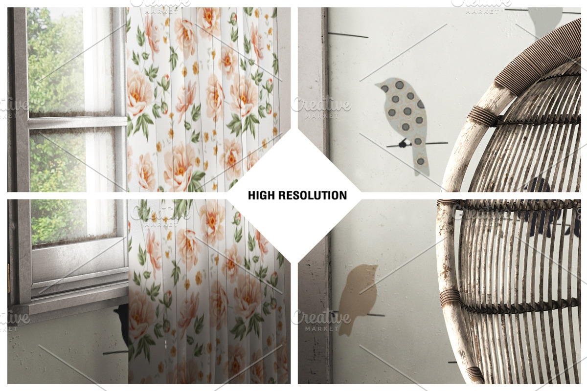 Home Wall Studio Mock-up, a Household Mockup by IsometricWorld (Photo 9 of 9)