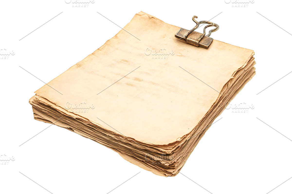 Blank Sheets of Aged Paper & Letters, a Templates & Theme by VetalStock (Photo 12 of 12)