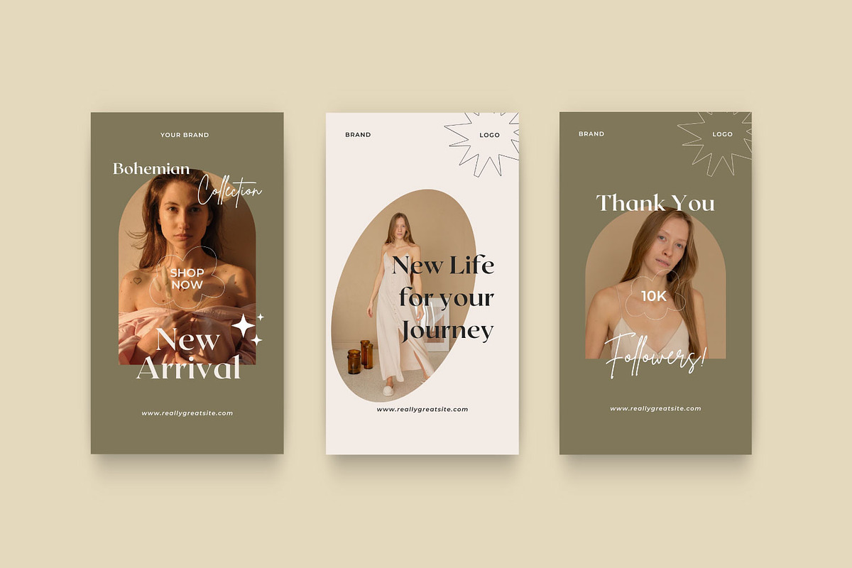 Laxury -  Canva Instagram Brand Pack, a Social Media Template by Dirtytemp Studio (Photo 8 of 14)
