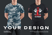 7 Mockups Man T-Shirt, a Shirt Mockup by Grow Design Craft Studio (Thumbnail 4 of 7)