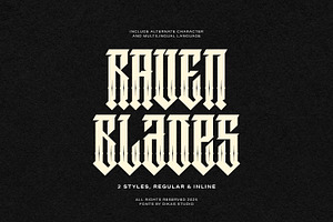 Raven Blades