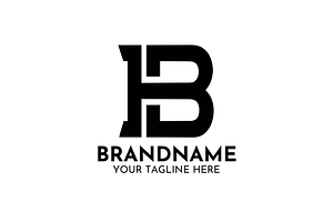 Letter B Logo Design PSD, a Branding & Logo Template by Megafox Studio
