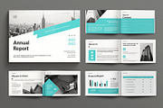 Annual Report Landscape Layout, a Brochure Template by Seeing-art (Thumbnail 1 of 10)