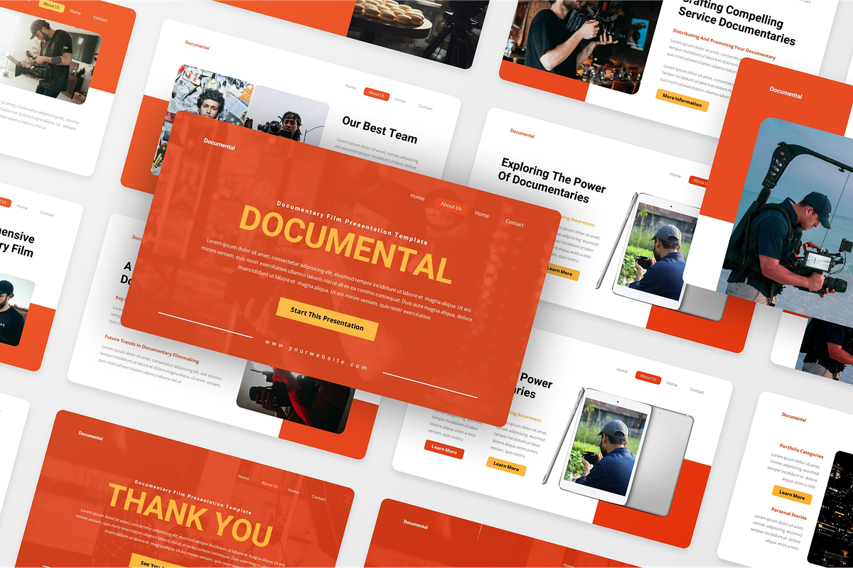 Documentary Film Keynote, a Presentation Template by Annora Studio (Photo 5 of 5)