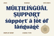 Marige - Modern Display Serif Font, a Serif Font by Zarma Type (Thumbnail 10 of 12)
