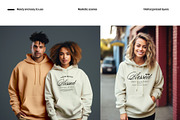 Hoodie Apparel Mockup Set, a Hoody Mockup by Mego-studio (Thumbnail 6 of 10)