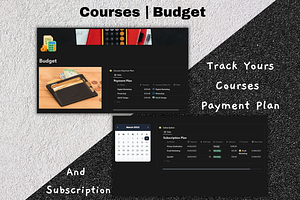 Notion Online Course Tracker