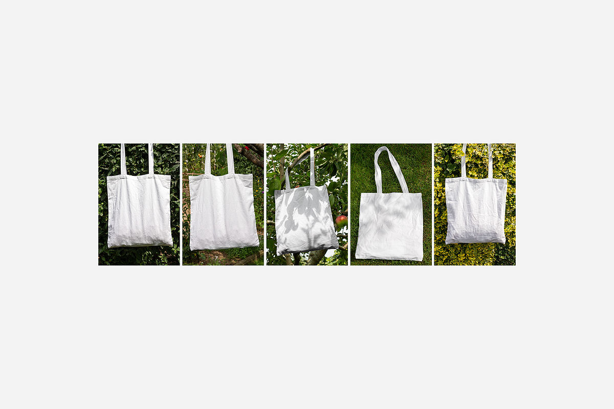 35 Canvas Tote Bag Mockups Pack, a Product Mockup by Mint Mockups (Photo 6 of 6)