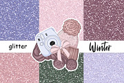 Winter Glitter, a Texture Graphic by GlamArtZhanna (Thumbnail 3 of 3)