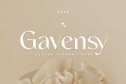 SS Gavensy - Classy Elegant Sans, a Sans Serif Font by Typocracy Studio (Thumbnail 1 of 10)