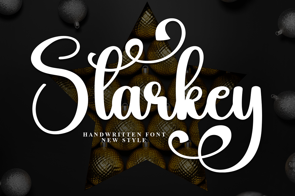 Starkey | Script Font, a Handwritten Font by Scratchones (Photo 1 of 9)