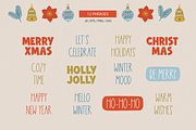 Snowy Christmas Kit, a Seasonal Illustration by miumiu (Thumbnail 6 of 15)