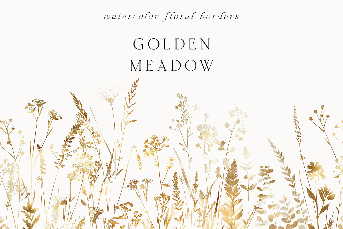 Waterolor Floral Borders Bundle, a Decorative Illustration by Lana Elanor (Photo 33 of 97)