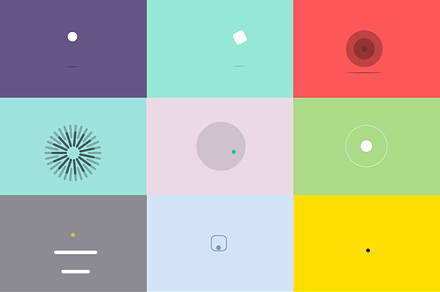 Preloaders, a Templates & Theme by biakonia