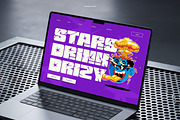 Lokistar - Bold Chunky Display Font, a Sans Serif Font by Flawless And Co (Thumbnail 5 of 10)