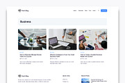 Modern Personal Blog WordPress Theme, a WordPress Template by DesignOrbital (Thumbnail 3 of 3)