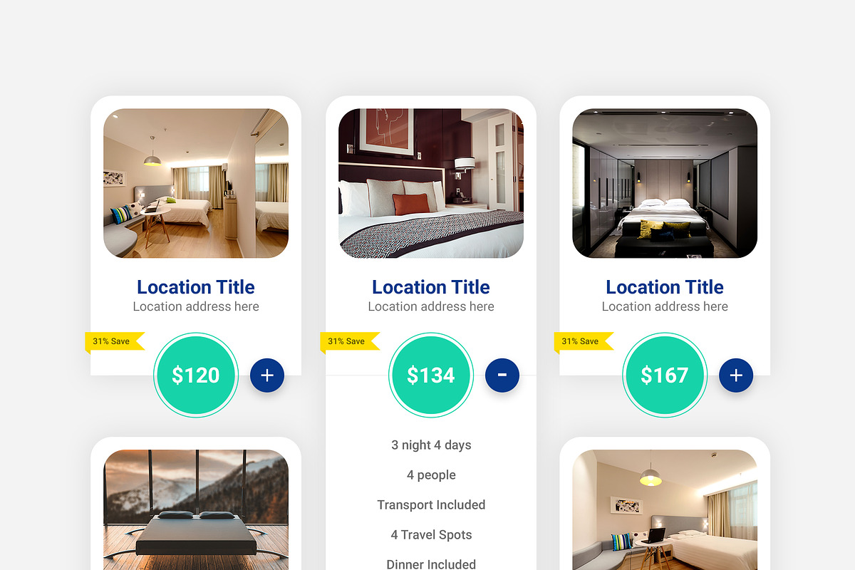 39 Mega Price Tables Bundle, an UI Kit Template by Smashing_Studio (Photo 35 of 40)