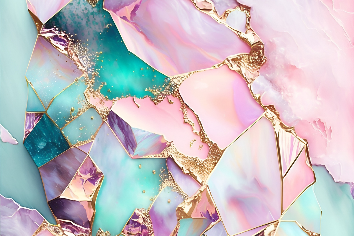 Iridescent marble crystal gold, a Texture Graphic by UniqueMe (Photo 2 of 6)