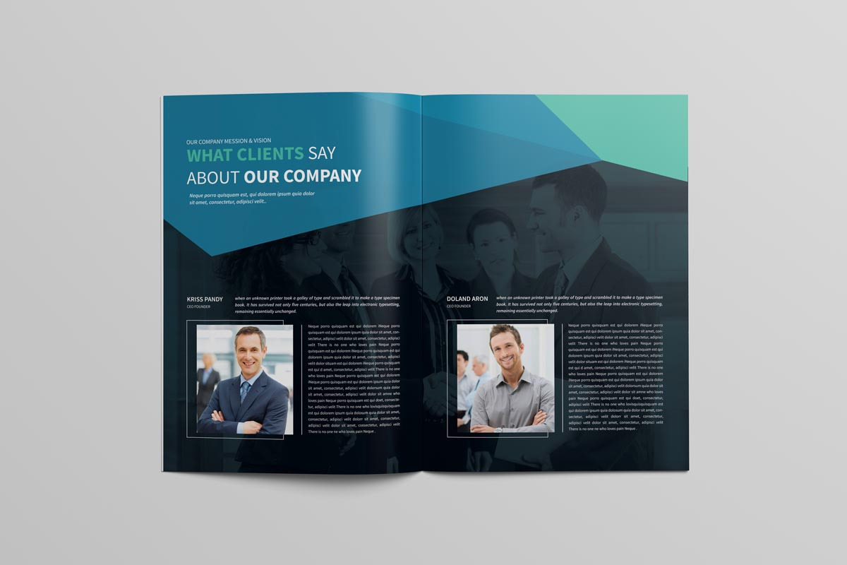 A4 Business Multipurpose Brochure, a Brochure Template by New Lines (Photo 7 of 10)