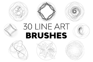 Line Art Brushes