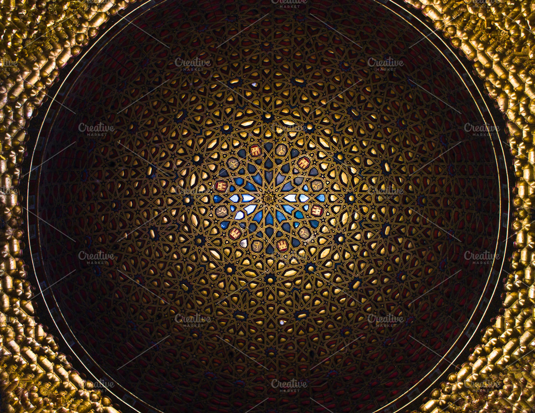 Golden dome stock photo containing dome and ambassadors hall, an Architecture Photo by Geasuha