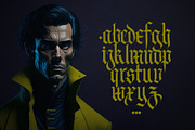 Gothic font 04, a Blackletter Font by GeekClick (Thumbnail 3 of 9)